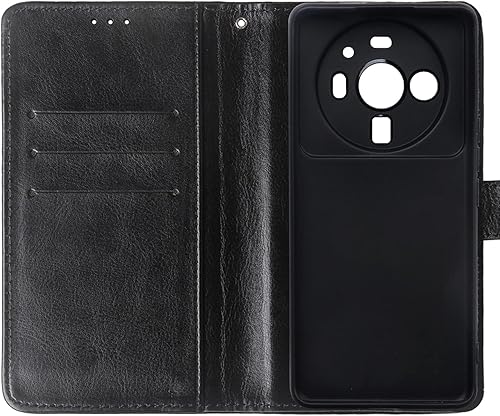 Miniatura 2 de Stand Premium Retro Business Flip Leather Case Protector Bumper for Xiaomi 12S Ultra 6.73" TPU Silicone Protection Phone Cover Skin Folio Book Card