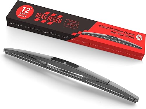 BERG REGEN - Repuesto para limpiaparabrisas trasero, 12 pulgadas (12-B), Honda CR-V 2017-2020, Subaru Crosstrek 2016-2022, Nissan Murano 2009-2021,