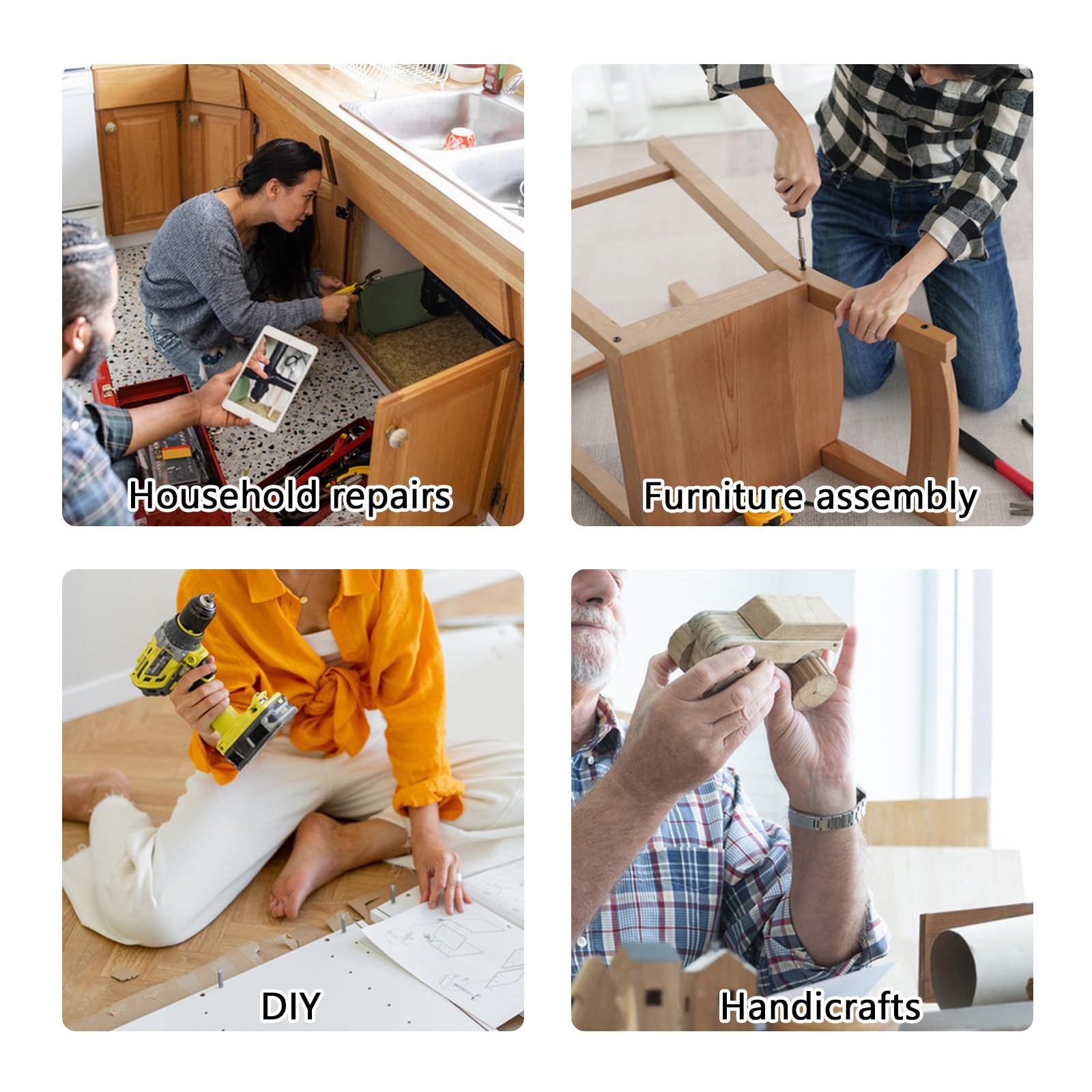 M12 Knopfkopfschrauben Mit Nyloc Muttern & Scheiben – Edelstahl, Innensechskant