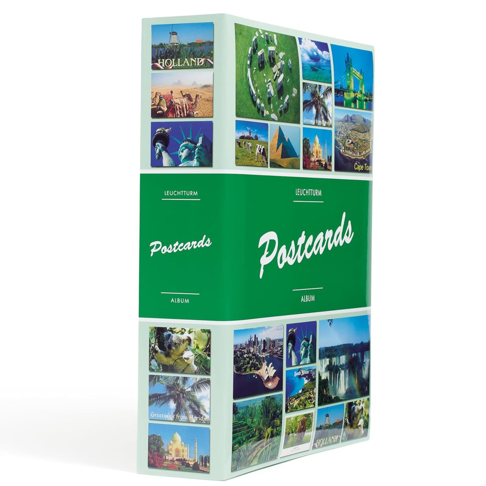 Album cartes postales Leuchtturm 330178 pochette transparente rangement collection
