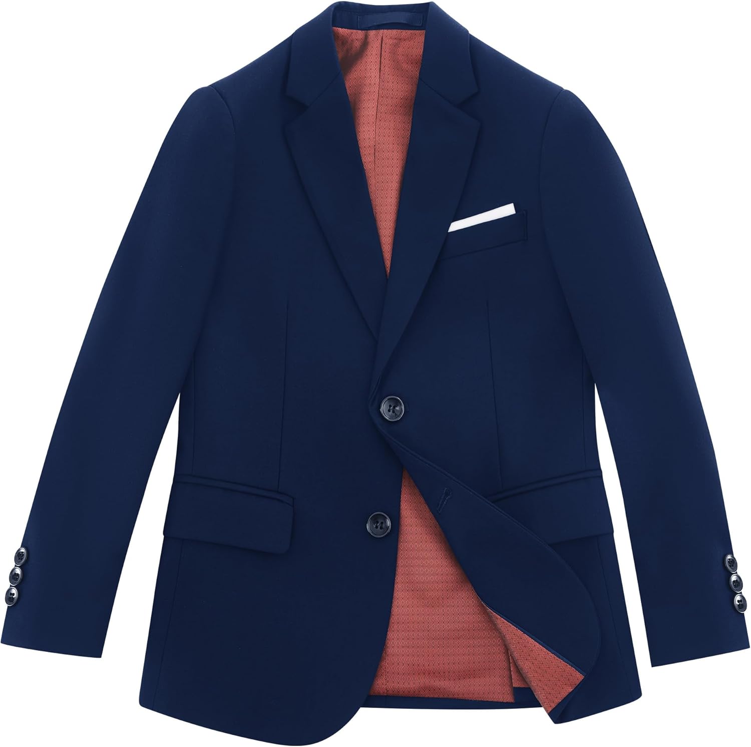 Boys Formal Suits Set, from Toddlers to Teen, Adjustable Waist, with Suspenders - Image 7