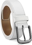 CHAOREN Mens Belts Leather - 35mm Casual Genuine Leather Belts for Men | Premium Leather, Comfortable Adjustable Fit, Classic Casual Style
