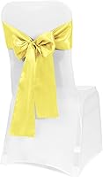 Vista 21 de Obstal - Bandas satinadas con moños para sillas de recepción de bodas