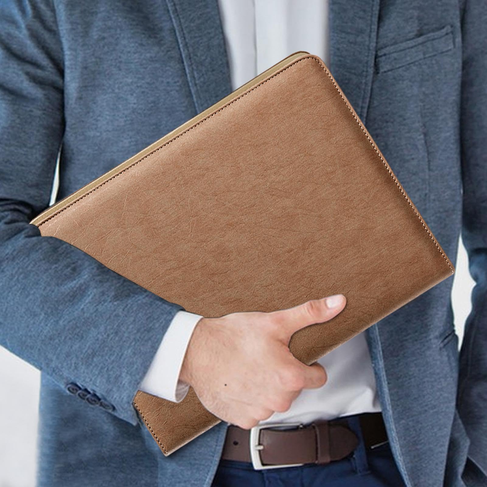 Porte-bloc-notes en cuir, Padfolio en cuir Cuir PU
