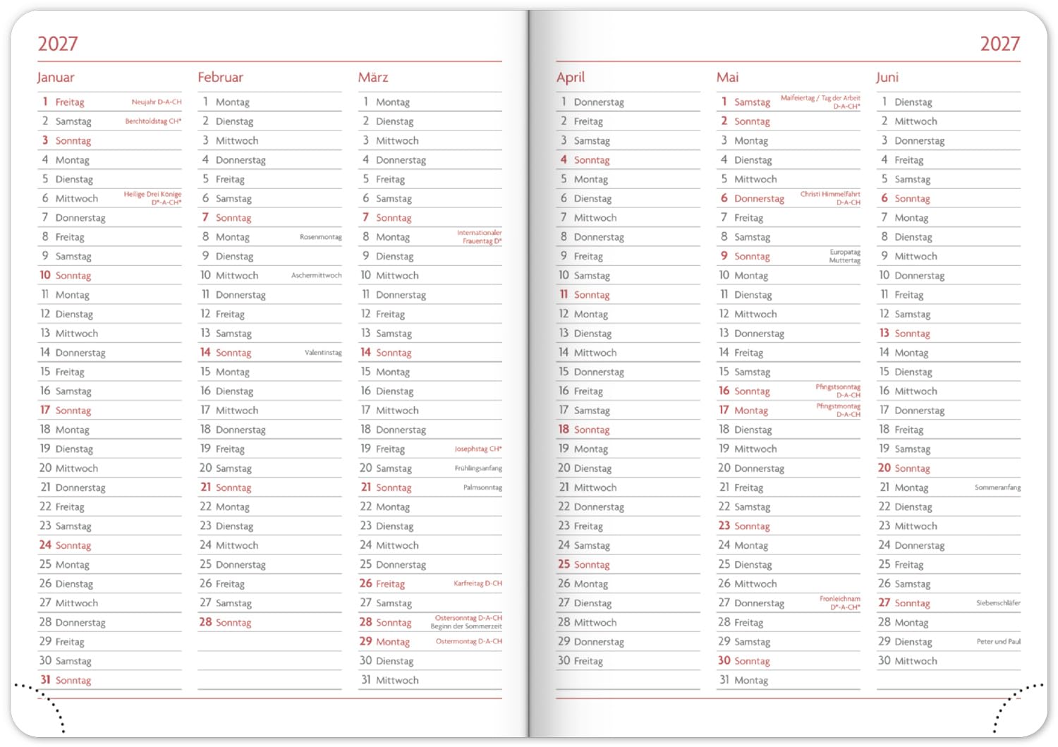 Agenda De Poche 2026 NOTIQUE - Format A5, Semainier, Fermeture Magnétique, 144 Pages, Couverture Rigide