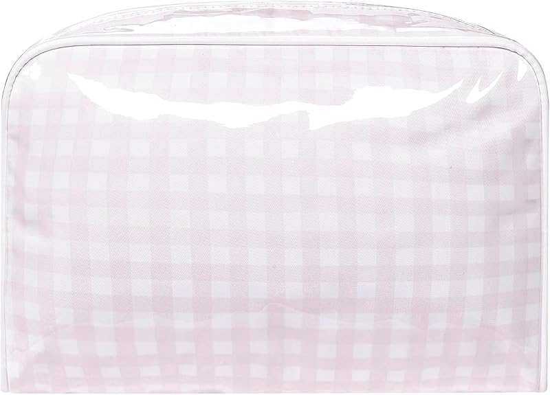 Necessaire de viagem impermeável Lestikave 05Pink Check