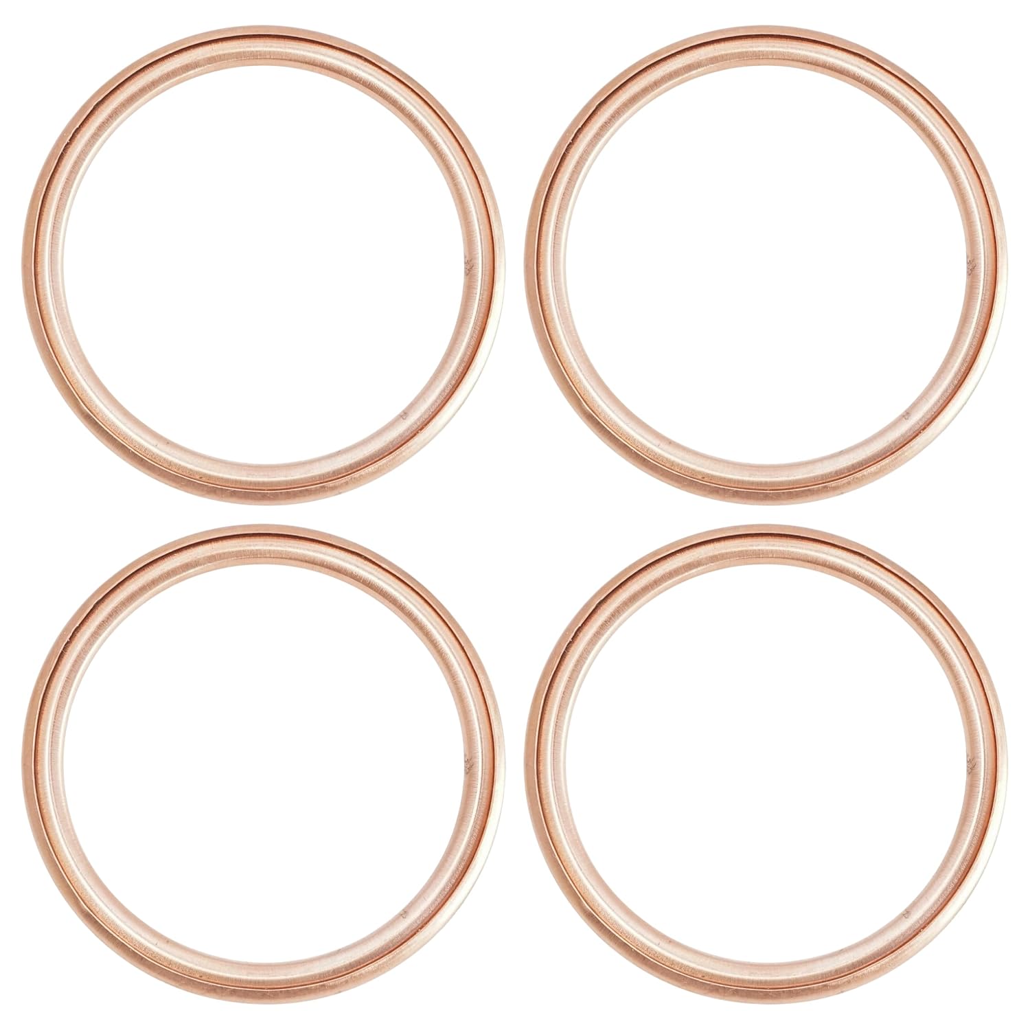 Caltric Muffler Pipe Gasket Compatible with Kawasaki Zx-6R Ninja Zx600 Zx636 1998-2016