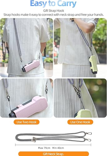 Miniatura 5 de Osmo Pocket 3 - Funda protectora con cordón, tapa de almacenamiento magnética para filtros y lente gran angular, cardán abatible y protector de Azul