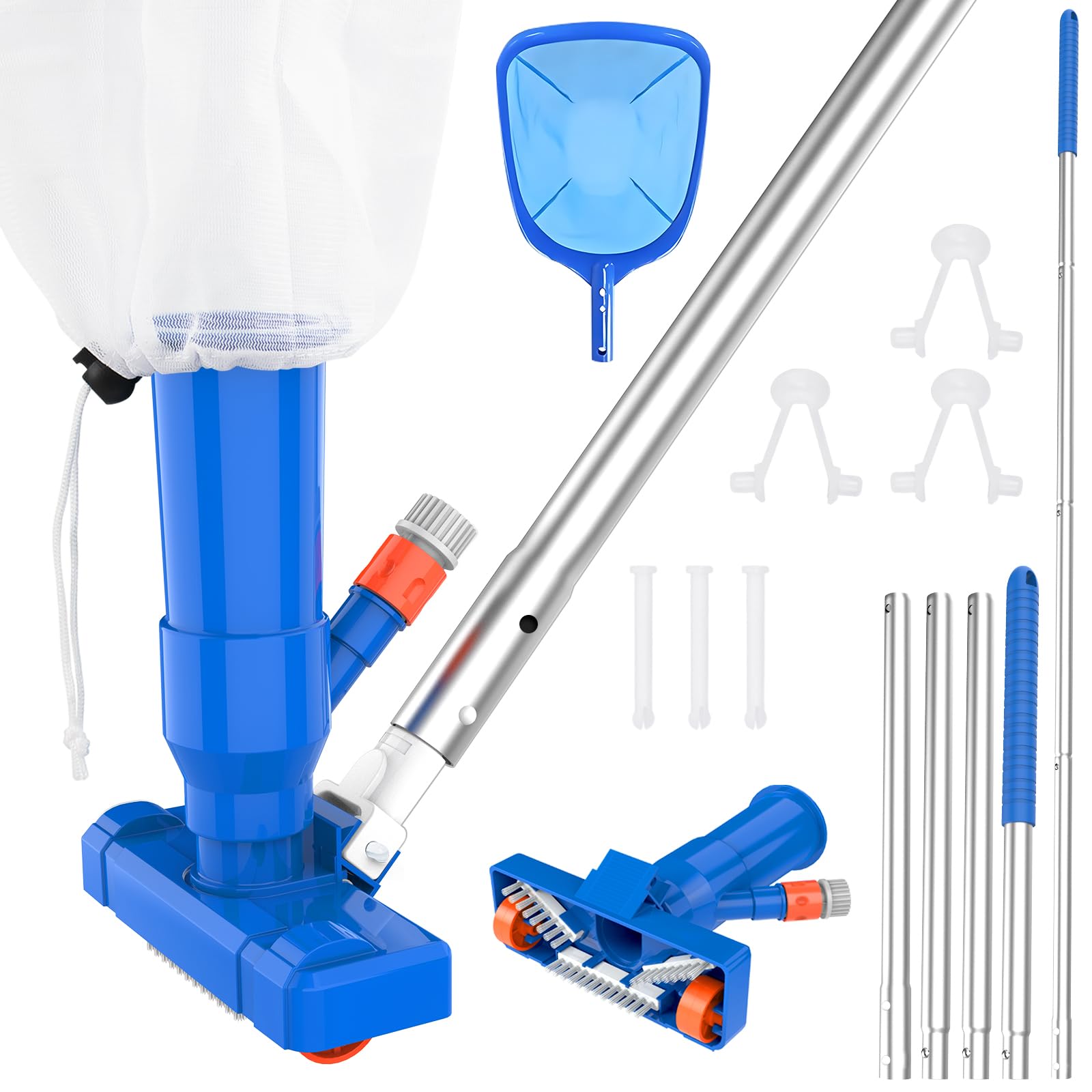 LXun Upgraded 4 Section Poles of 68