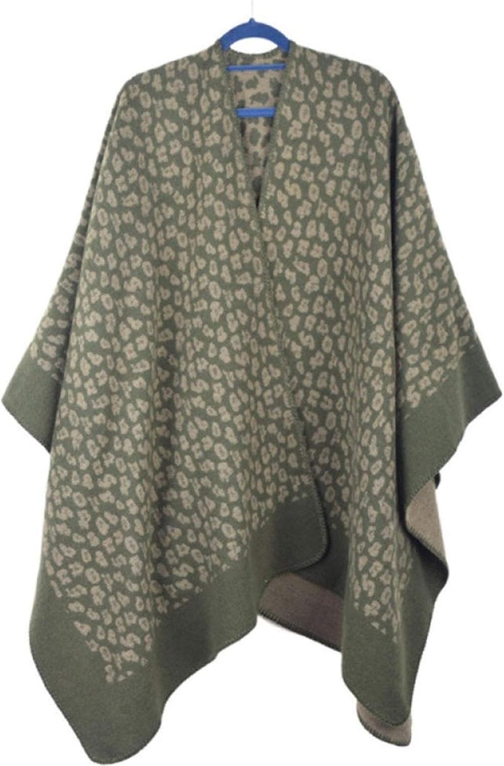 新しいヒョウ柄マントショールヨーロッパやアメリカのファッション幾何ショールブランケットデュアル レディースラップ Rhh Shop Color 豪華な Size 21 135 175cm