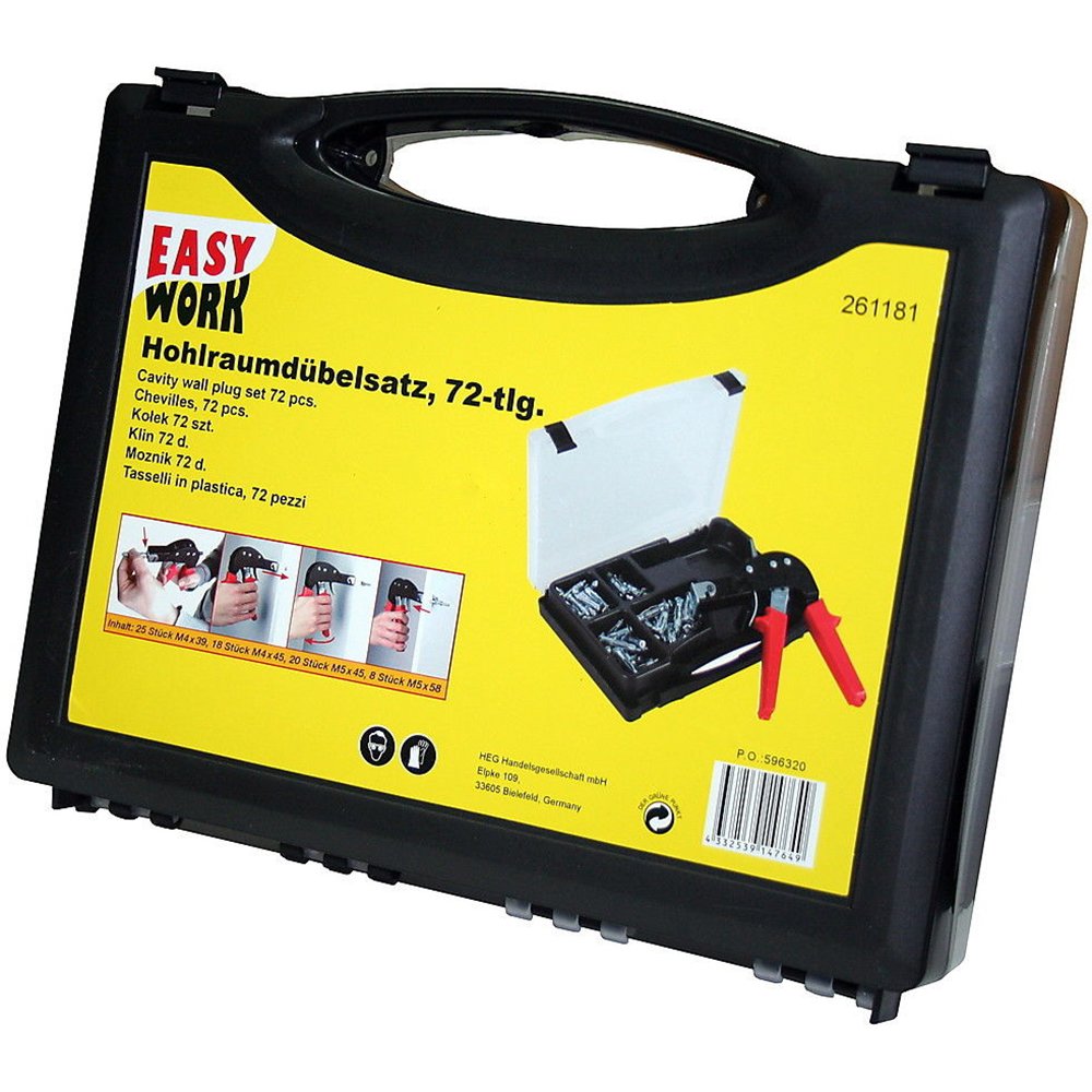 Easy Work 261181 Cavity Overlay 72-Piece