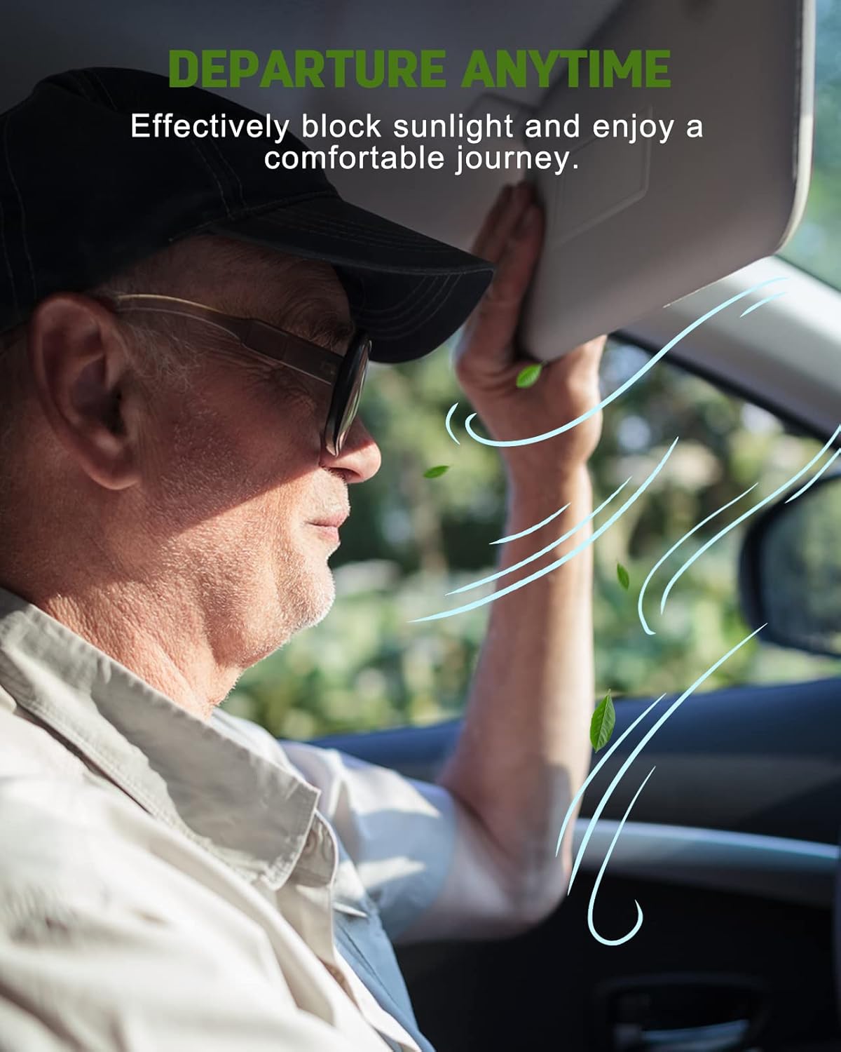 Beige Left & Right Interior Sun Visor fit for Toyota for Camry 2006 2007 2008 2009 2010 2011 with Sunroof 74320-06800-E0 74310-06750-E0