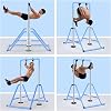 Gymnastics Bar Folding Gymnastic Kip Training Bar With Height Adjustable Horizontal Bar Practice Bar Junior Training Bar For Home Gym 660Lbs