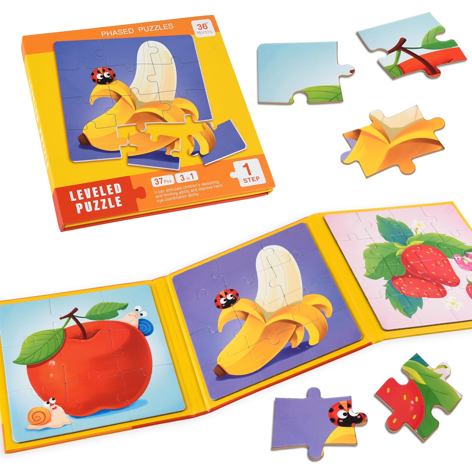 ASTARON Puzzle Magnético para Niños, Rompecabezas Temático de Dinosaurios de 25-30-42 Piezas, Juguetes de Viaje educativos Coche Avión Actividades Regalos de cumpleaños para niños — view 20