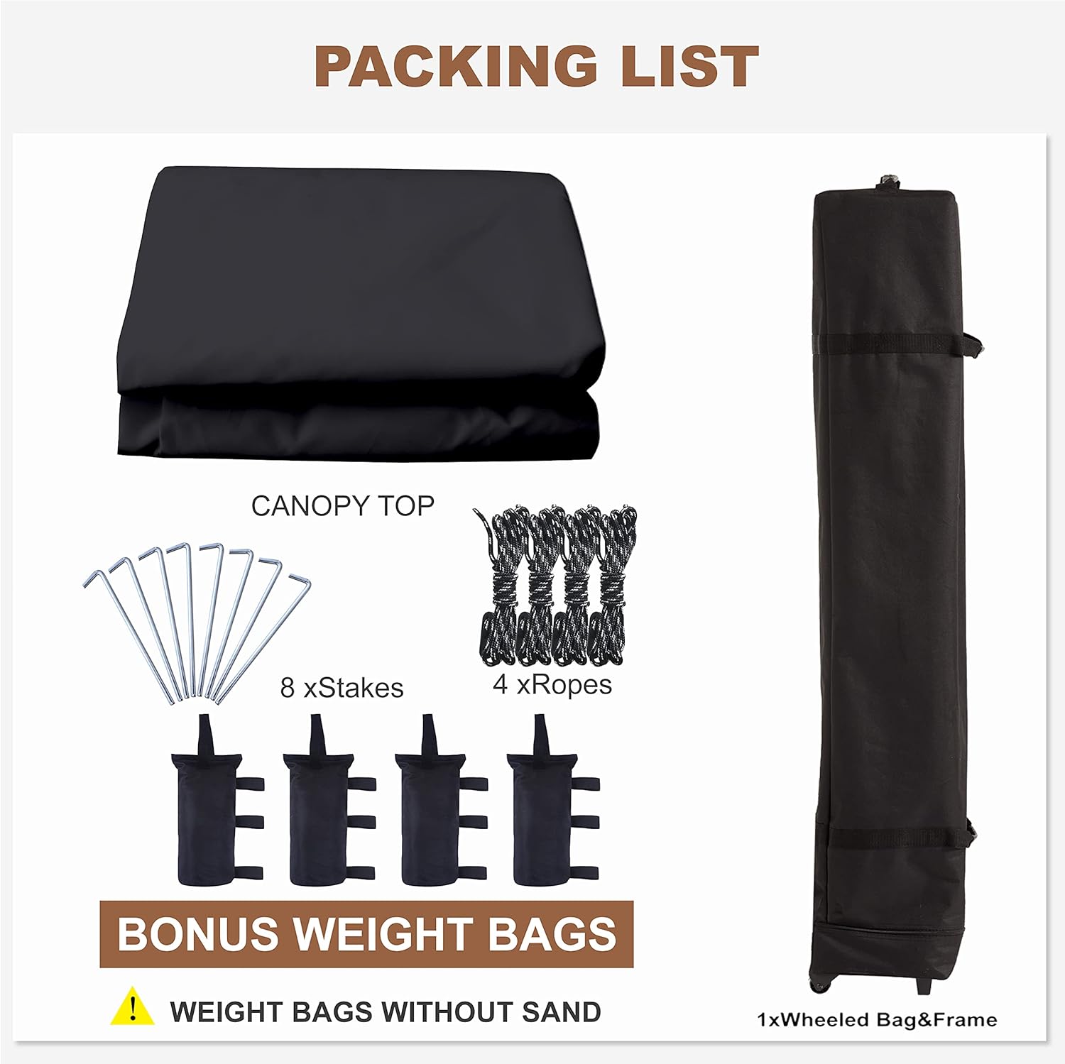 MASTERCANOPY Pop Up Gazebo Canopy with Mosquito Netting (10x10, Black)