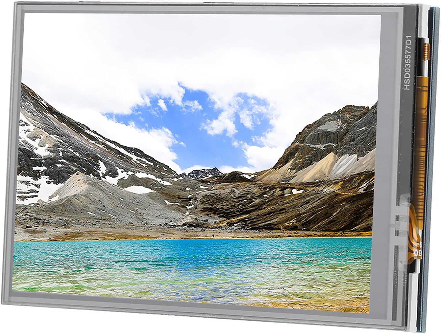 ASHATA Touch Screen LCD Display Panel, 3.5 Inch, 480x320, for 4B 3B+ 3B 2B, with Resistive Touch Pen