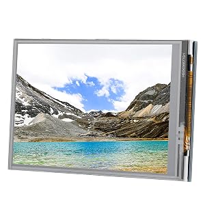 KIMISS 480x320 Monitor 3 5inch RPi Display with Resistive Touch Screen and Pen for 3b and All Versions