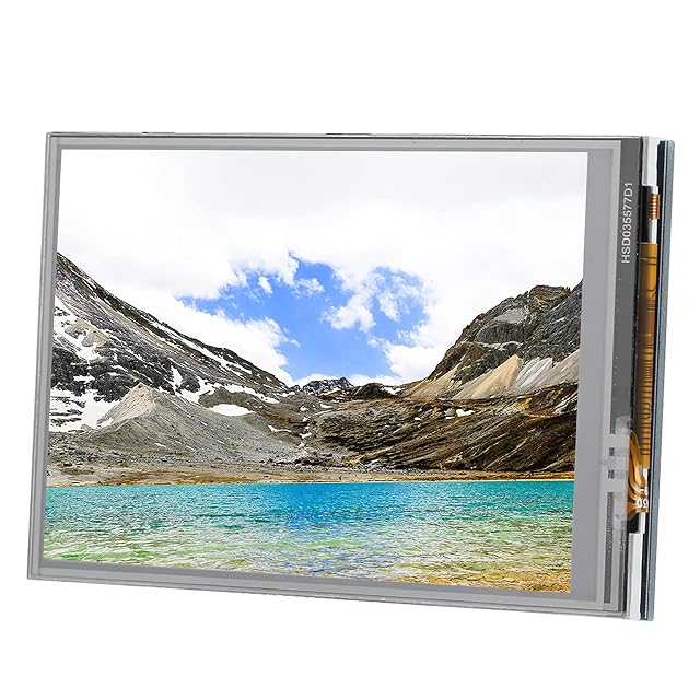 KIMISS 480x320 Monitor 3 5inch RPi Display with Resistive Touch Screen and Pen for 3b and All Versions