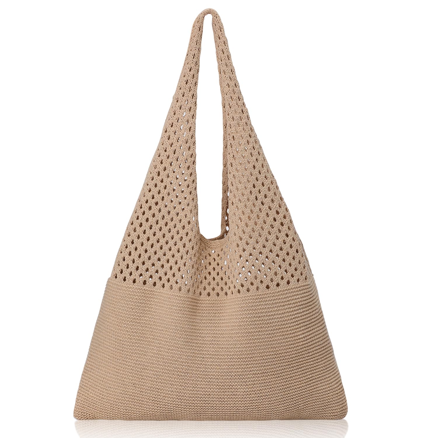 Trifabricy Beach Bags for Women, Large Straw Beach Bag, Beach Tote Bag Shoulder Handbags, Straw Bag Beach Purse for Summer — view 9