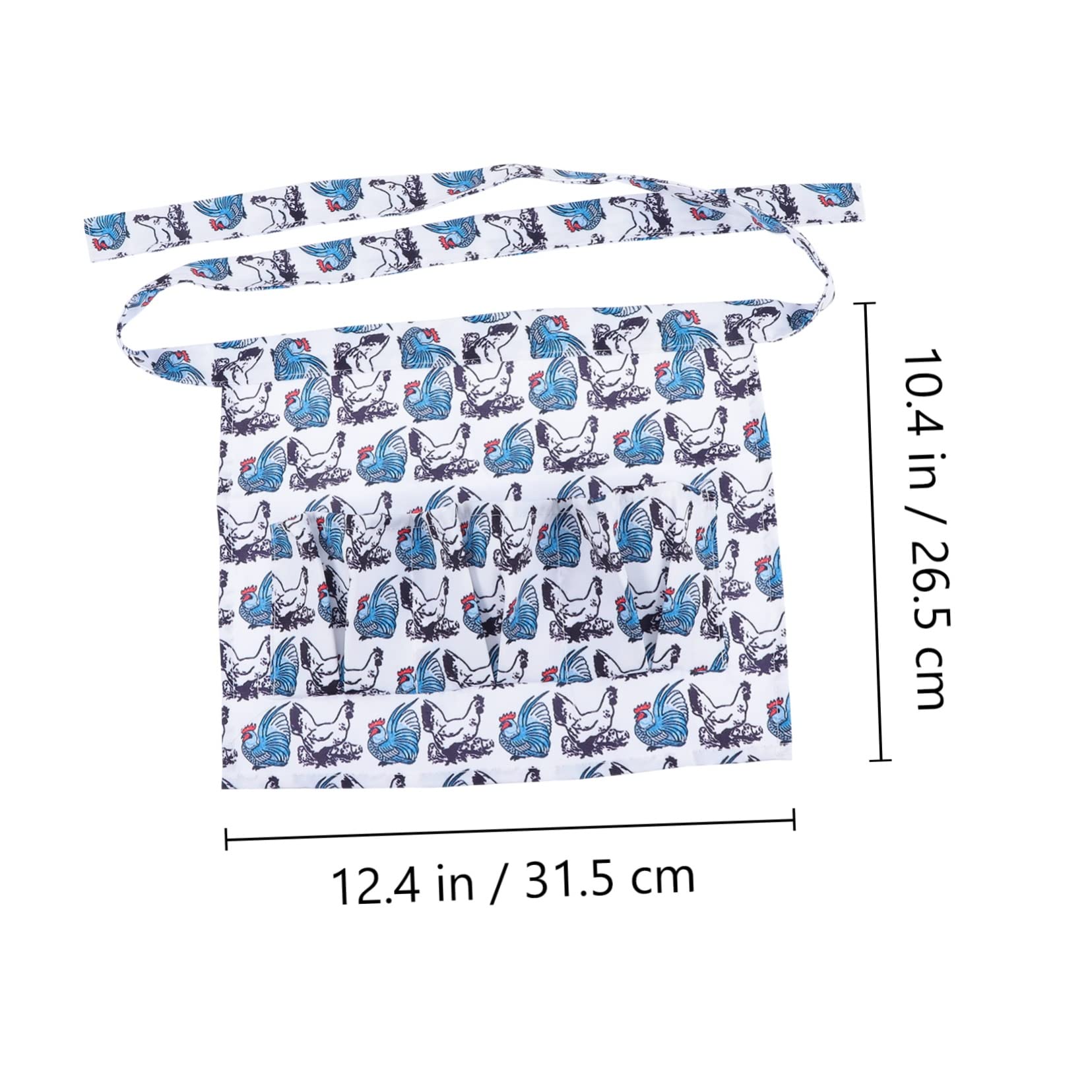 PRETYZOOM Delantal Para Recoger Niño Múltiples Bolsillos Mantilla
