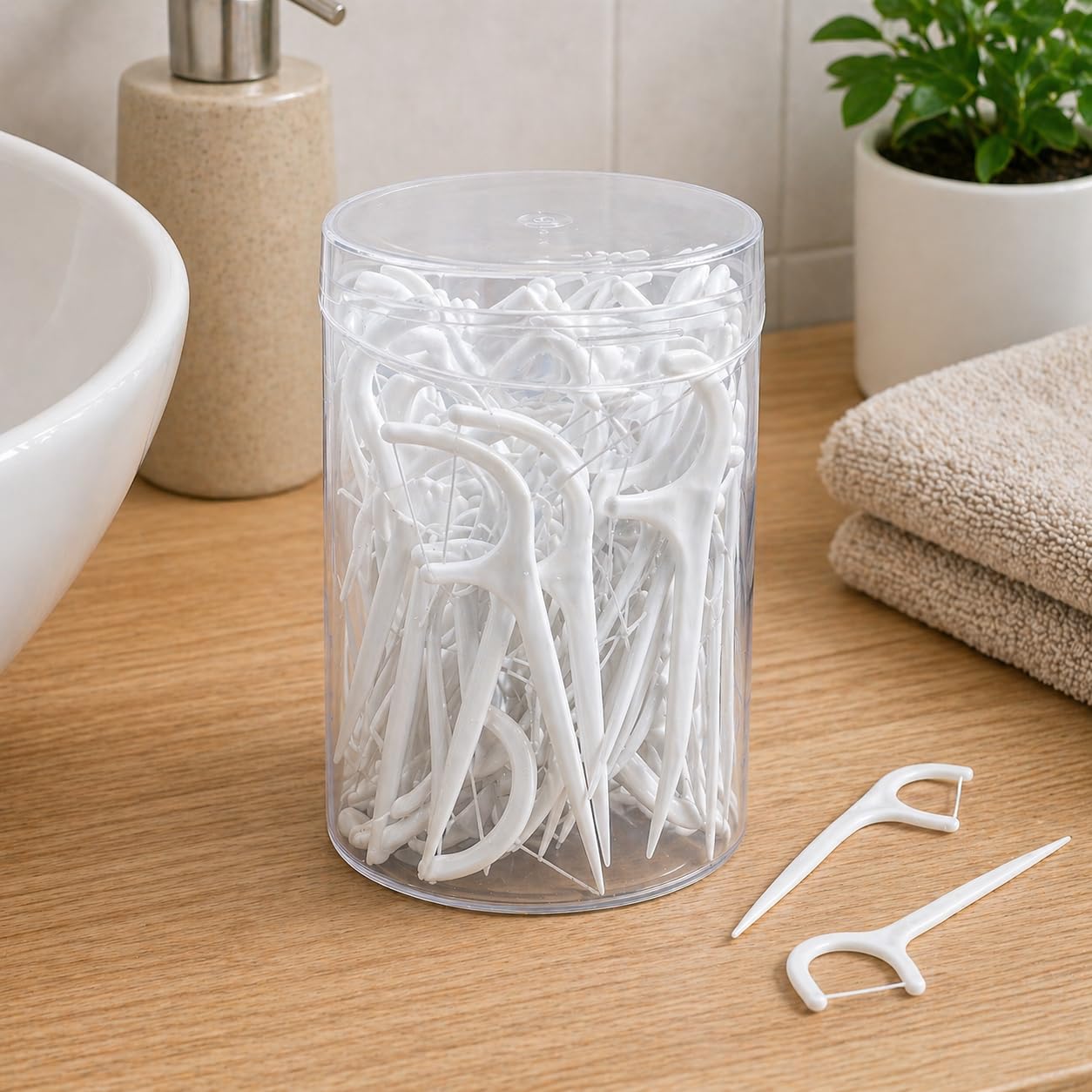 Orret Home Kürdanlı Diş İpi 40 Adet – Diş İpli Kürdan, Diş Temizleme Çubuğu, Ağız ve Diş Hijyen Seti, Taşınabilir Kutulu Floss Kürdan, Pratik Ağız Bakım Aparatı