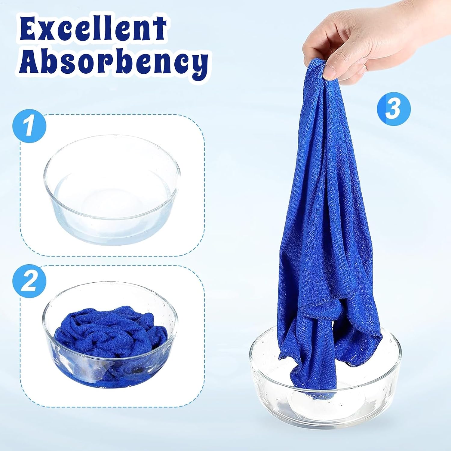 4 x Microfibre Cleaning Cloths image 3