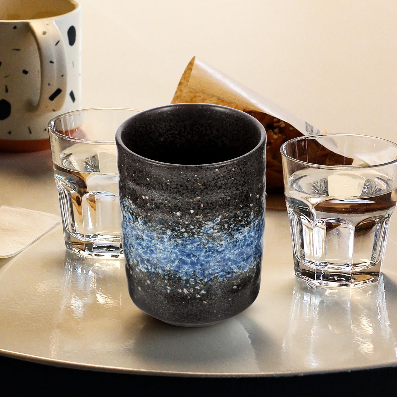 OUNONA tazza da tè giapponese tazza da tè multifunzione tazze in ceramica tazza da tè tazze da caffè tazze da caffè in ceramica fornitura della casa del tè tazze da tè