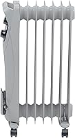 Vista 4 de Comfort Zone Oil-Filled Radiator Space Heater, Radiant, Electric, Never Refill, Adjustable Thermostat, Tip-Over Switch & Overheat Protection System