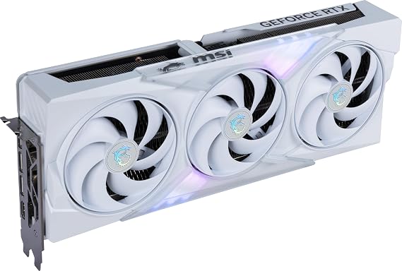 MSI GeForce RTX 5070 Ti 16G GAMING TRIO OC WHITE Graphics Board VD9040