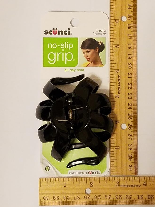 Pinza Octopus grande antideslizante Scunci pack 6 miniatura 2