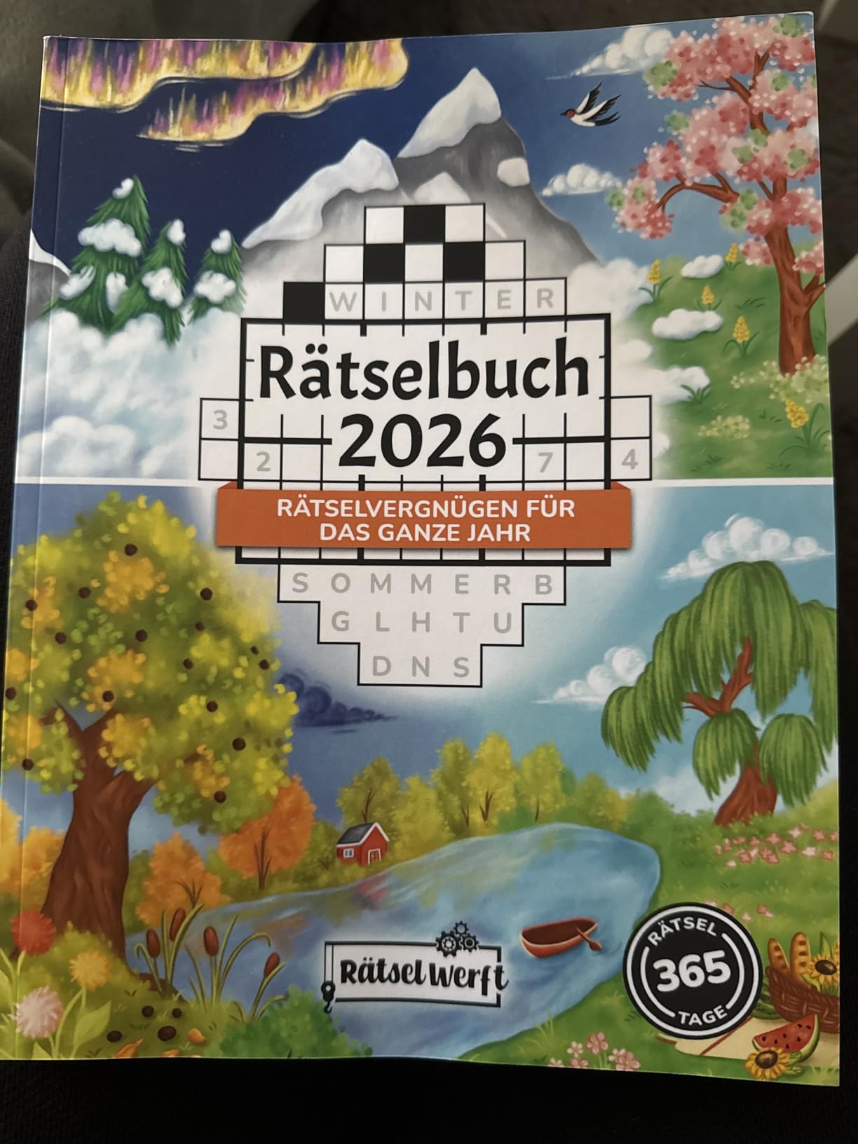 Rätselbuch 2026: Das große Rätselheft für Erwachsene – 365 Rätsel für