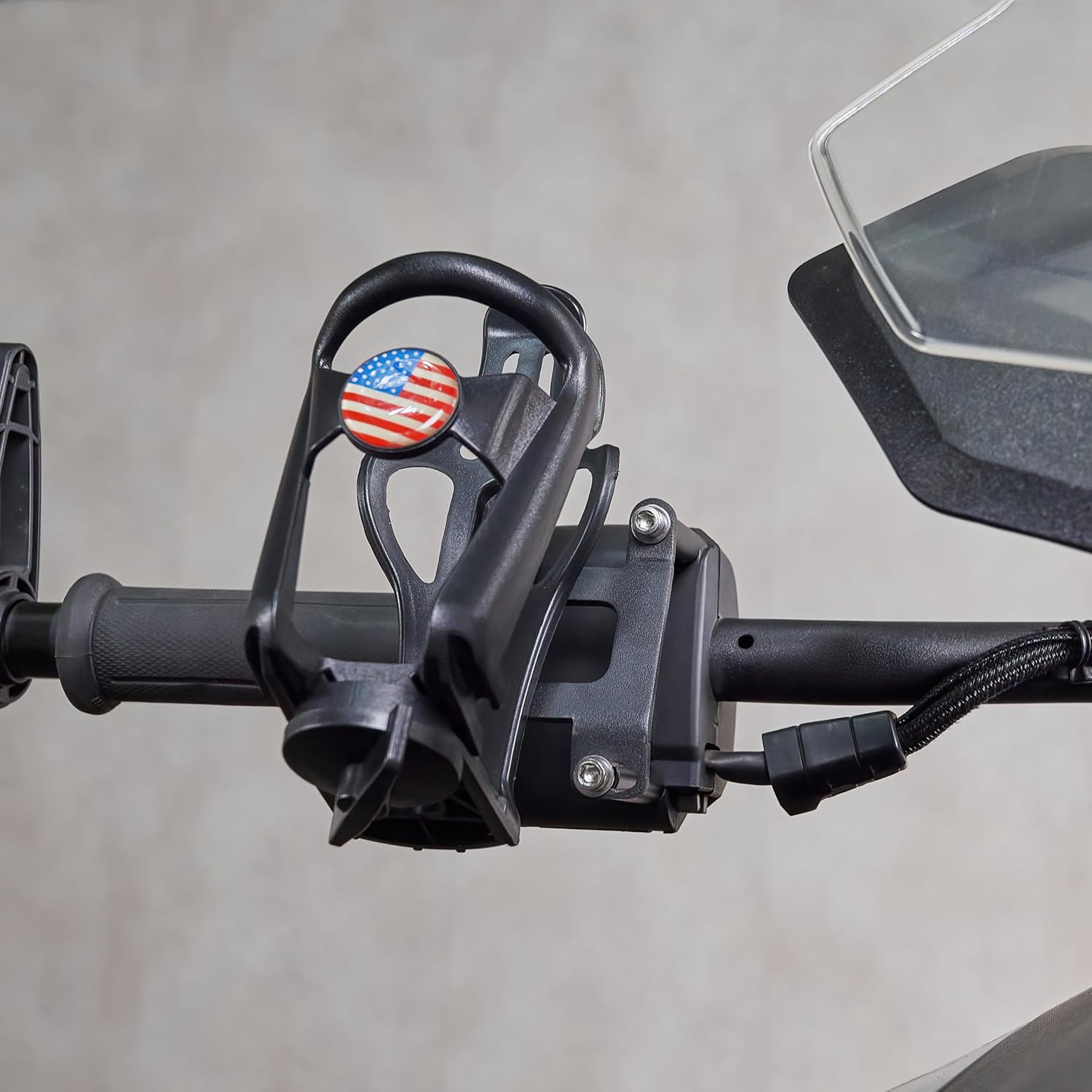 Ryker Driver Right/Left Side Handlebar Mounted Adjustable Drink Cup Bottle Holder Expander Kit for Can Am Ryker 600/900/Rally/Sport Edition 2019+ Models Accessories
