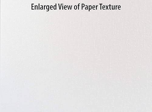 Miniatura 4 de Papel fotográfico para impresora de inyección de tinta texturizada, 20 hojas (8.5 x 11 pulgadas), papel de impresión de lienzo fotográfico de