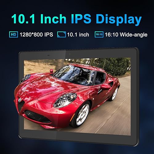 Miniatura 6 de YYSWIE Tablet de 10 pulgadas con bolígrafo, tableta Android 13 con 3 GB de RAM 128 GB expandir, tableta grande de 10.1 pulgadas con pantalla grande,