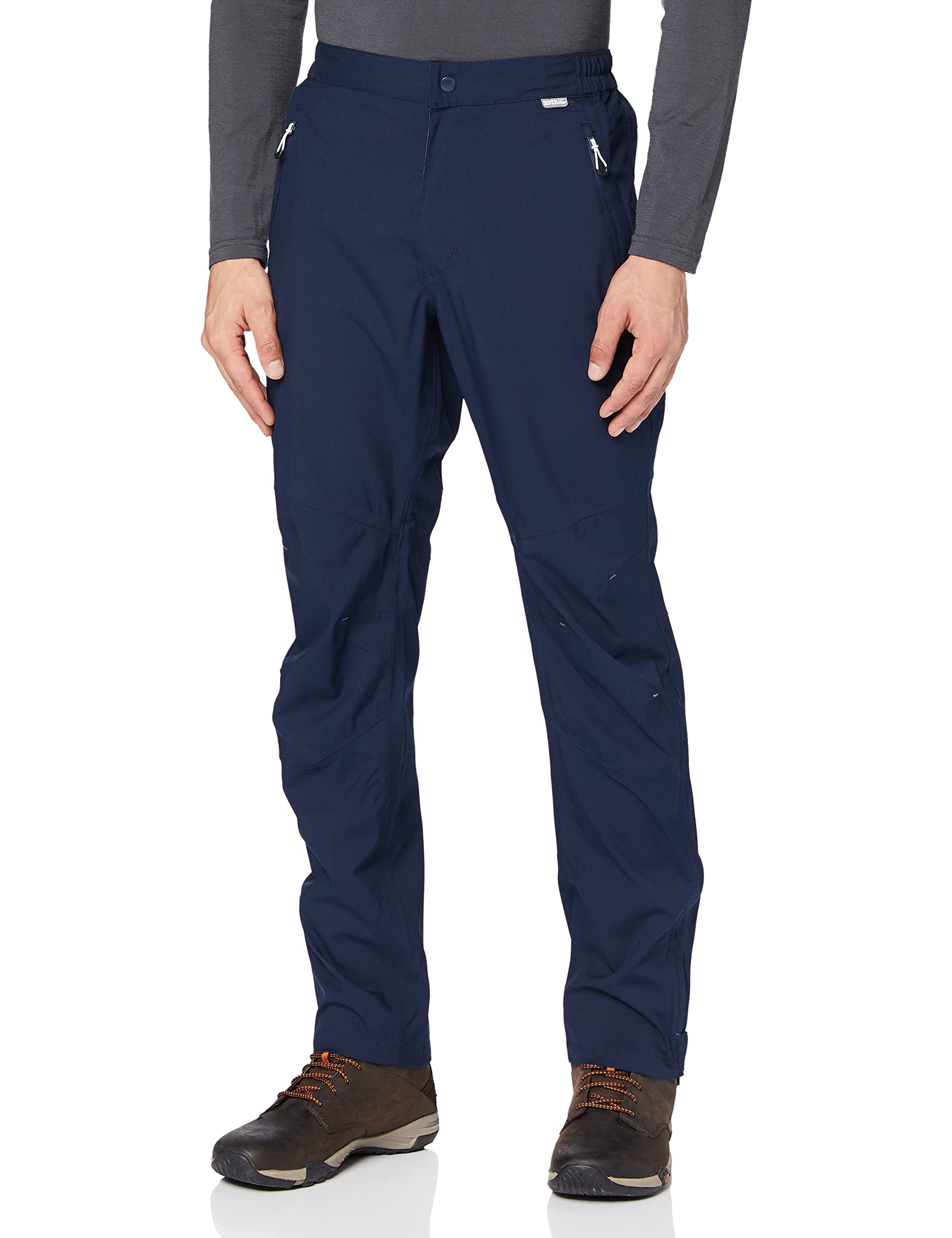 Regatta Mens Highton Stretch Waterproof Overtrousers (Regular) Navy XL