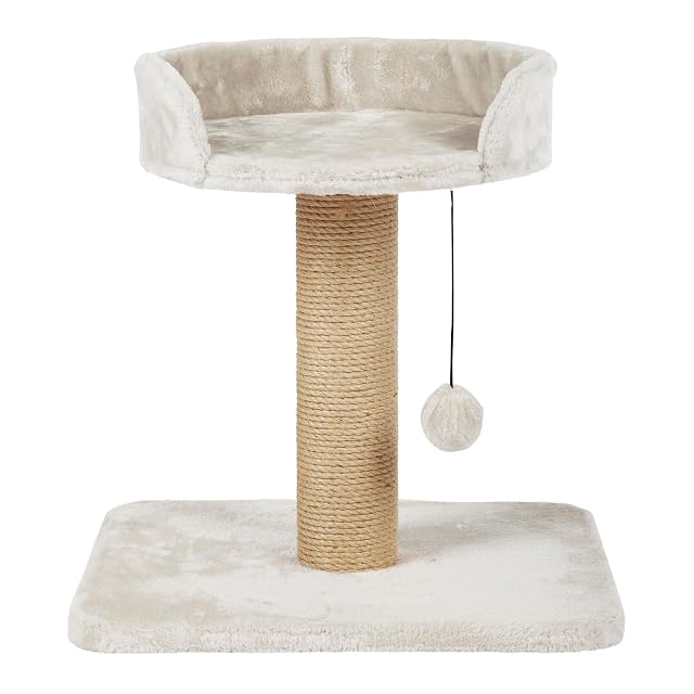 Trixie Poste Rascador de Gatos - Rascador Arbol para Gatos Rascador Mica 46 cm Gris Claro