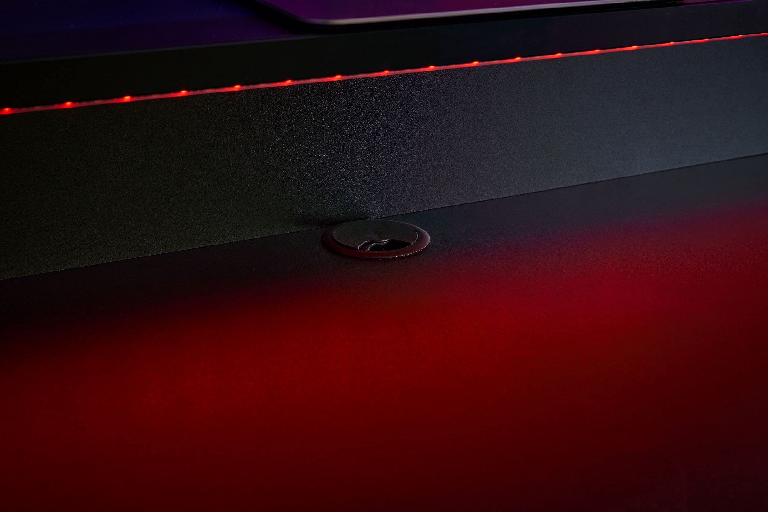 RestRelax Simulator Gaming Desk, UK's 1 Gaming Desk With LED Lights