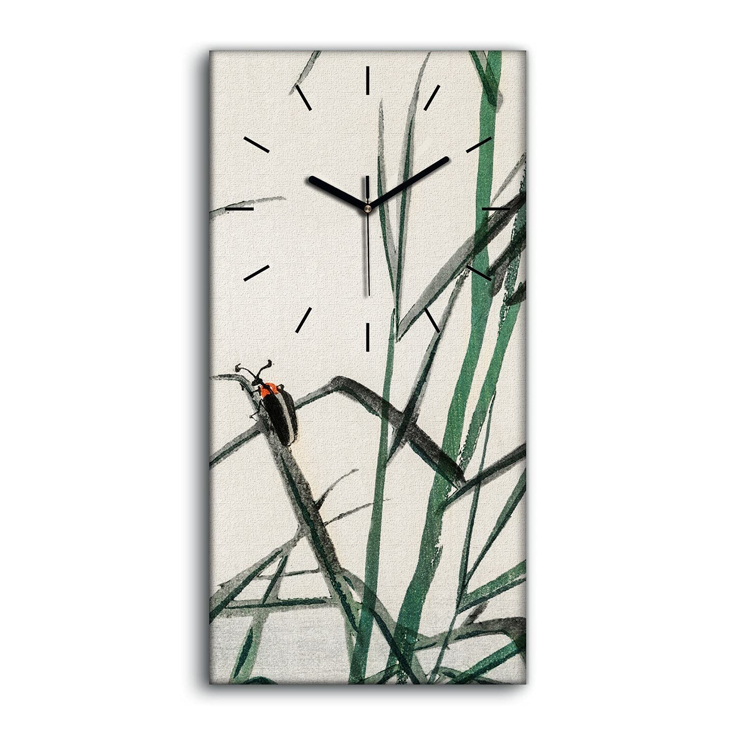 Horloge sur Toile Image Art Moderne de Haute Qualité aux Finitions Soignées