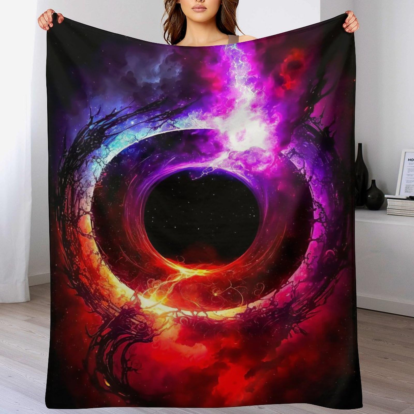 Couverture polaire chaude en flannel douce isolation thermique lit et canapé 150x200cm