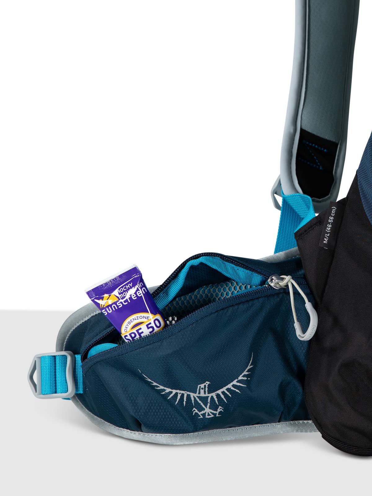 Osprey Hikelite plecak turystyczny unisex – lekki, nienaganna wentylacja z zawieszeniem AirSpeed, minimalistyczny i zrównoważony design, w zestawie pokrowiec przeciwdeszczowy