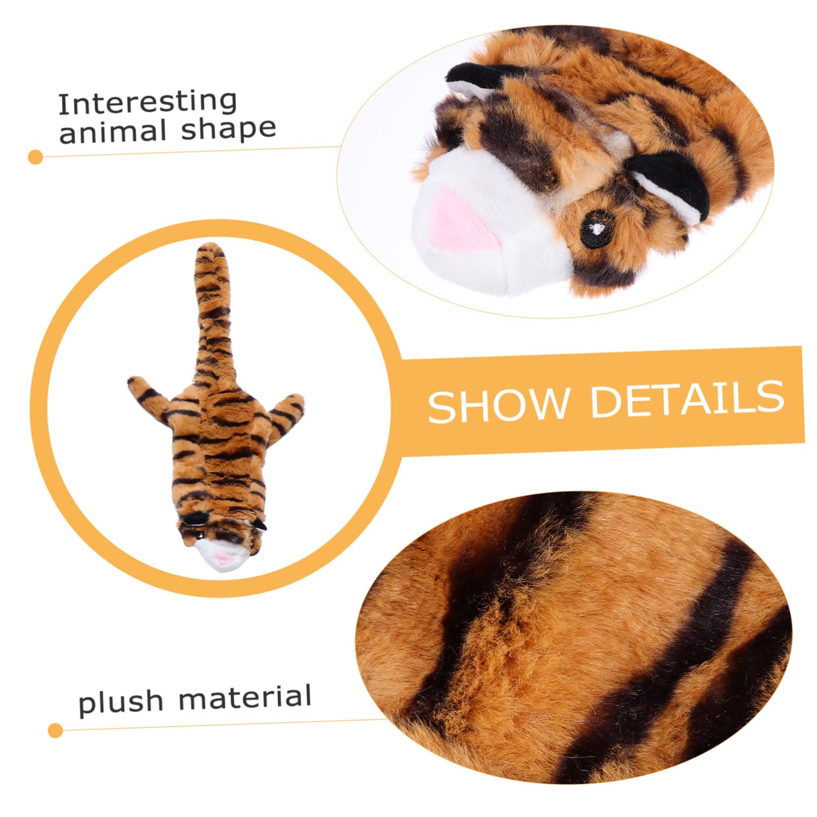 SUPVOX 6pièces Jouet à Mâcher Peluche pour Chiens Jouet Molaire Sonore Accessoire De Nettoyage pour Animaux De Compagnie