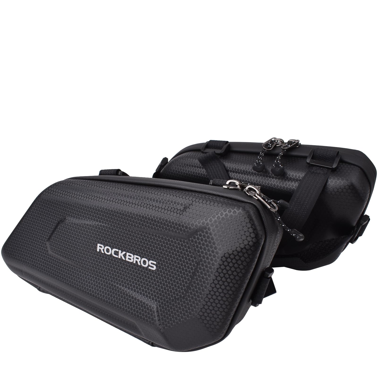 Motorrad Universa Tasche Seitlich Rebel Taschen Kleine Satteltasche Wasserfeste,Taschen Rahmen werkzeugtasche klein for Rebel 500/1100/CL500/CL300/CL250/SCL500 Alle Jahre (1 Paar)