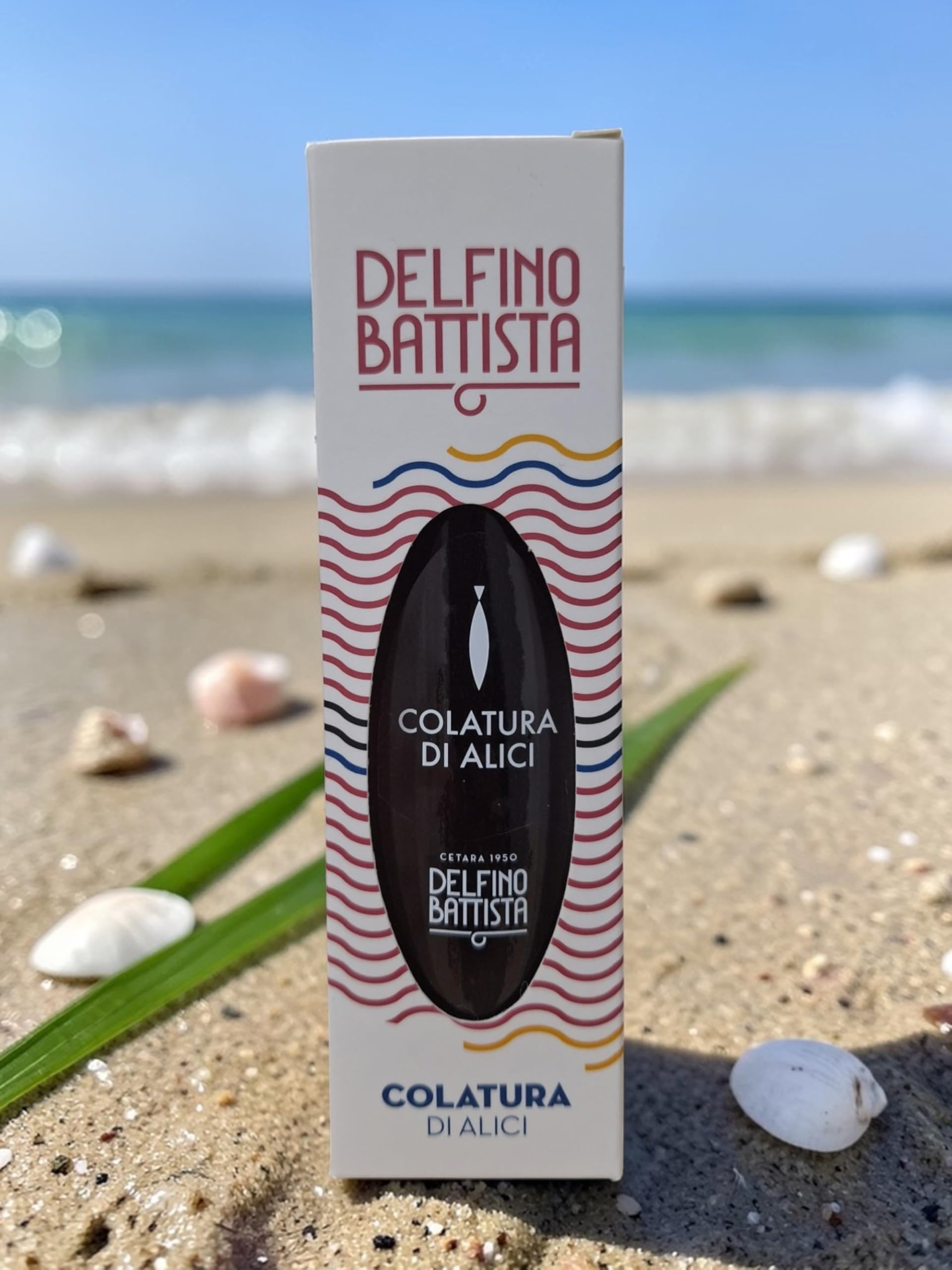 Italian Gourmet Delfino Battista Colatura di Alici, Italienische Sardellensauce aus Cetara, 3x100 ml