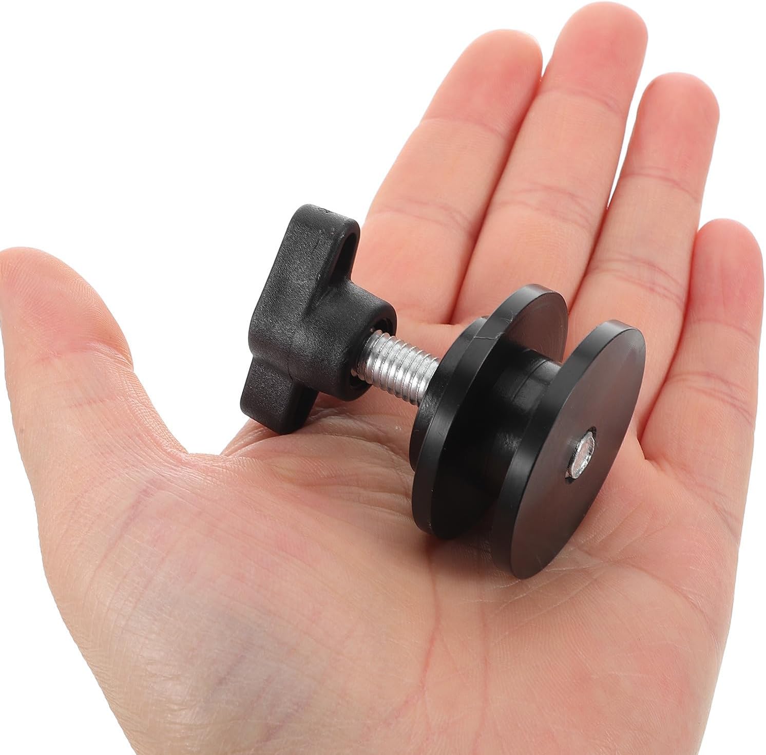 Toyvian Bike Chain Tensioner and Chain Guide for Mountain Bikes and Black Plastic and Metal Parts with Versatile Compatibility and Enhanced Safety to Keep in Place