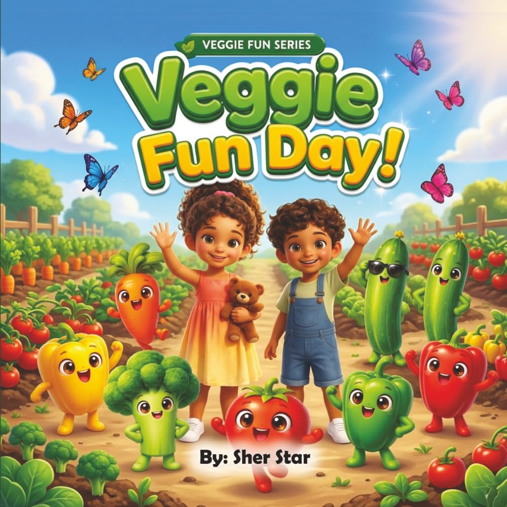 Veggie Fun Day: A Fun and Healthy Adventure for Kids (Veggie Fun Series)