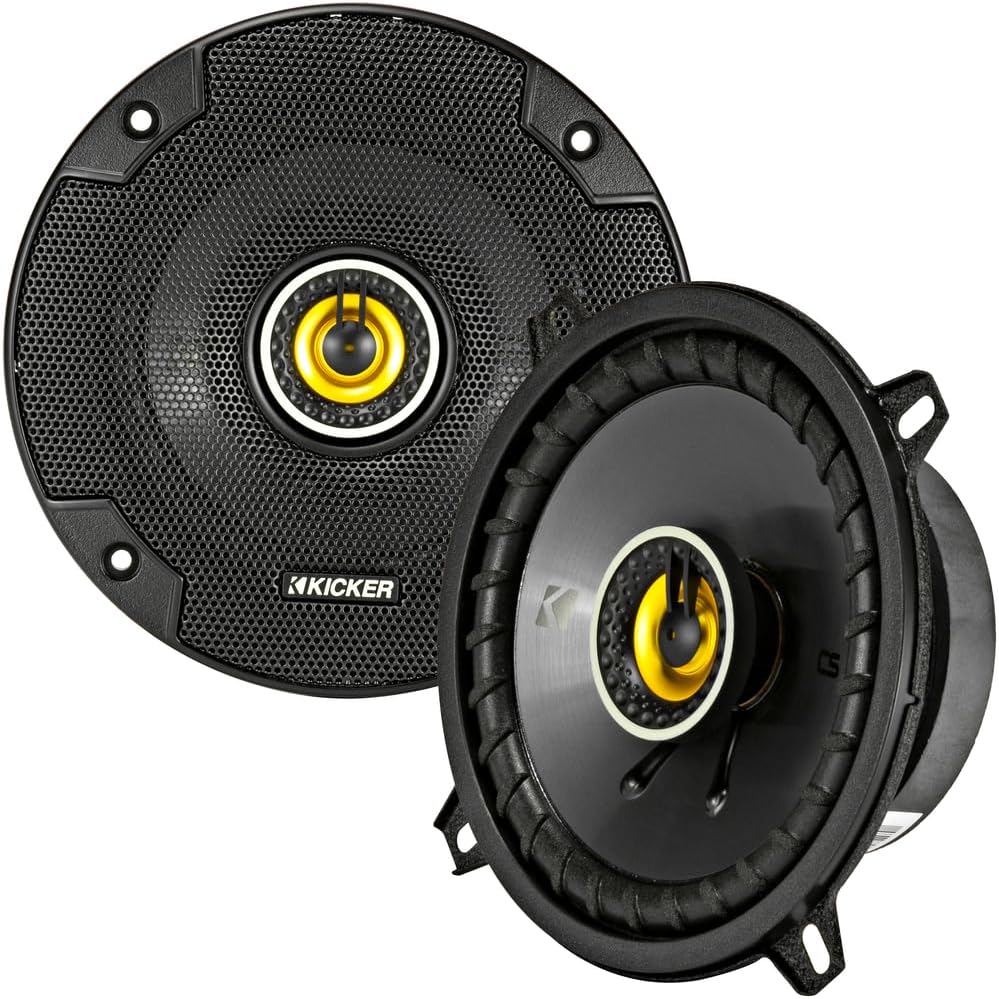 6x9 inch, 5.25 inch and 3.5 inch Speakers for Dodge Ram 2002-2011 Kicker CS Series Upgrade Kit Front and Rear with a can Cooler