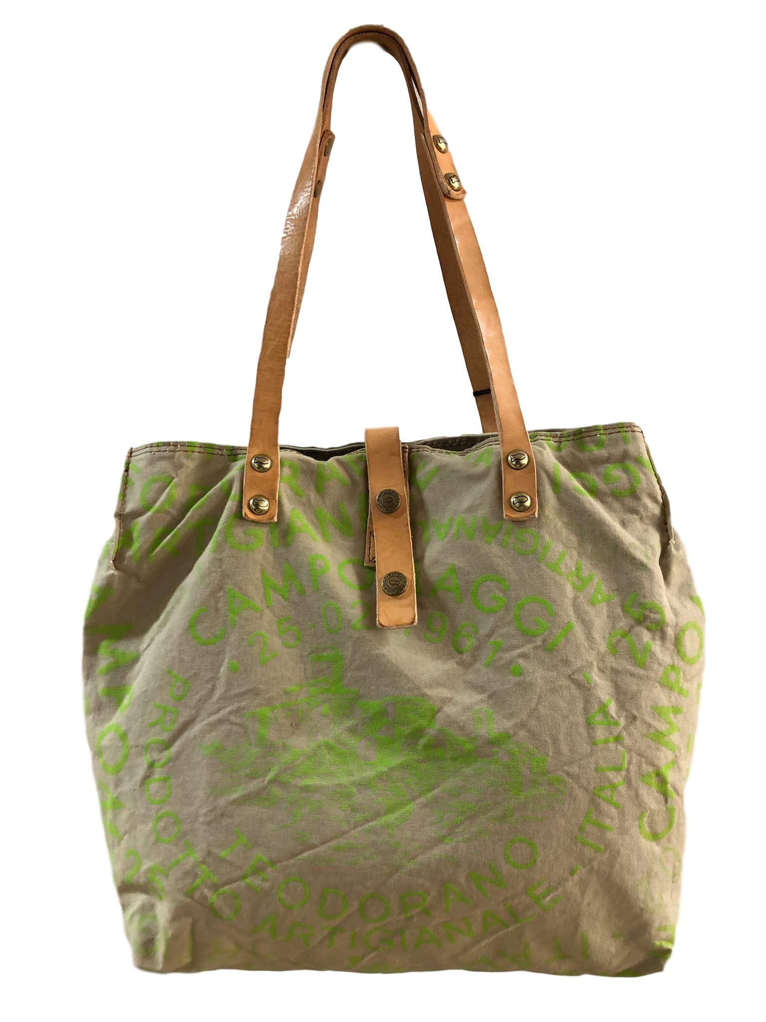 Campomaggi Genziana Tote bag beige