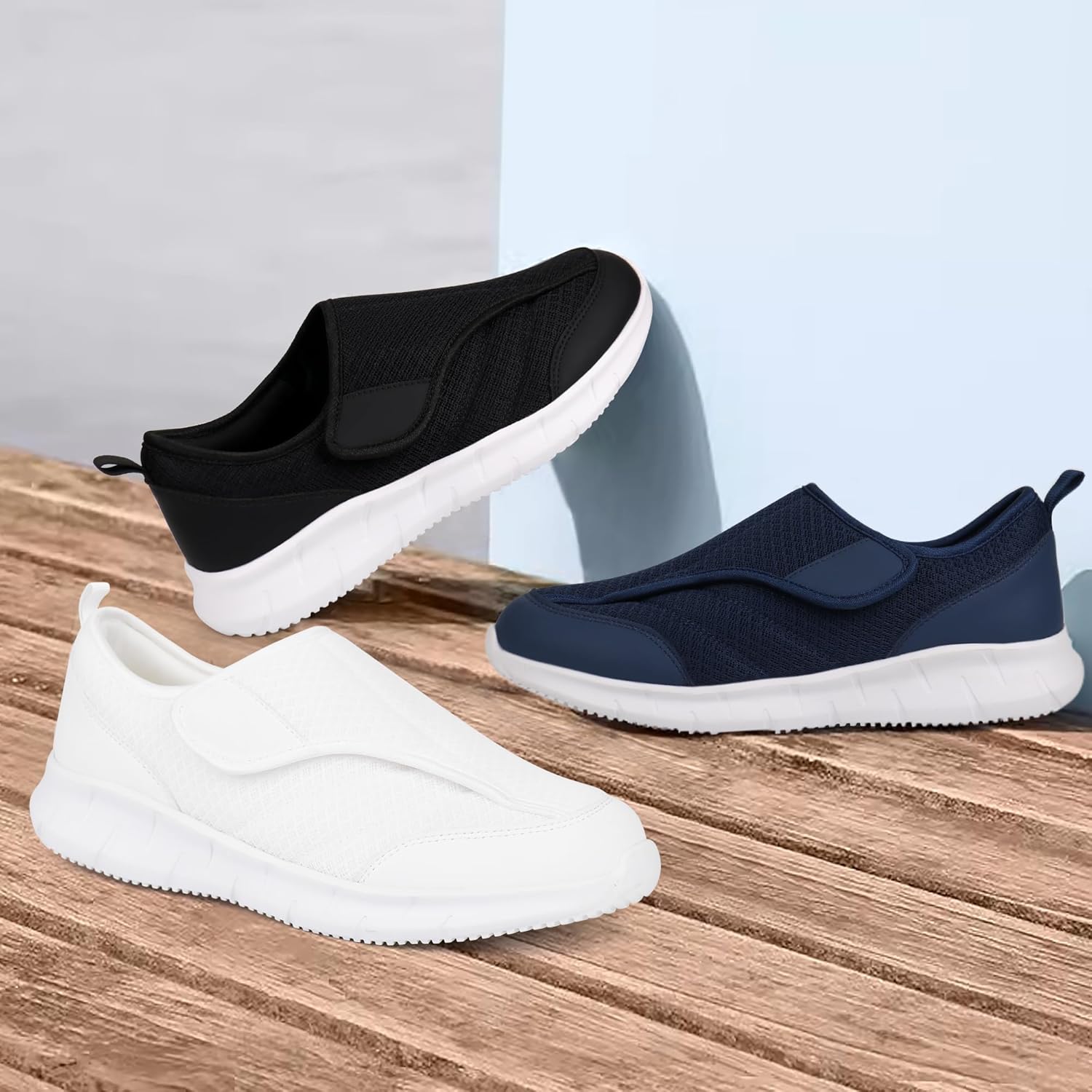 Ortho+rest Women Orthopedic Diabetic Walking Shoes Slip On Shoes for Swollen Feet - Image 2