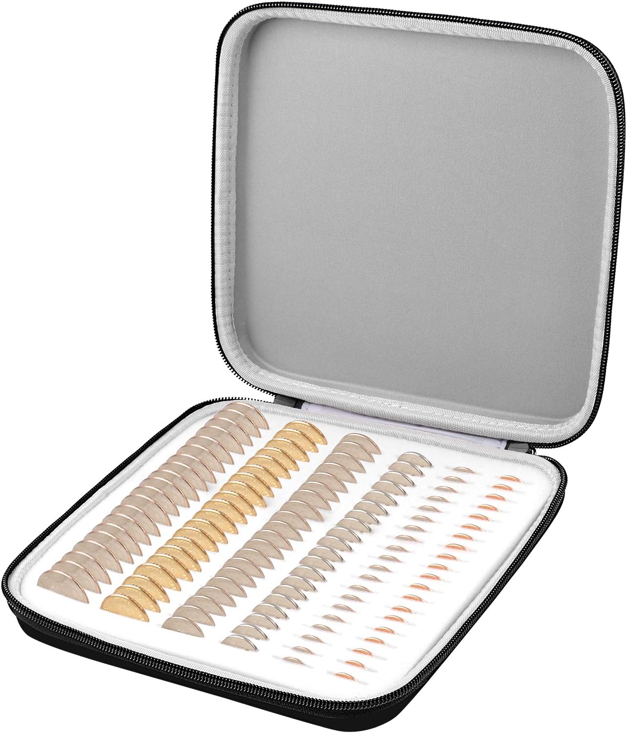 120 Pieces Coin Holder Case for Dollar Coins, Coin Storage Boxes Holders for Collectors Organizer Coin Collection Supplies : Office Products