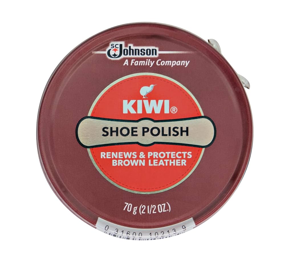 Amazon.com: Kiwi Wax Shoe Polish, Giant Size 2.5 oz, Brown